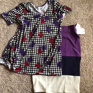 Lularoe NWT Large Cassie and Large Perfect